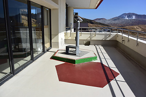 熊本地震でずれた望遠鏡