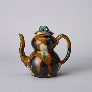 べっ甲手竹文水注