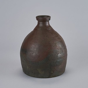 窯変直線文山徳利