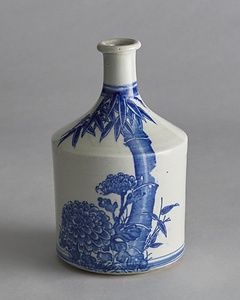 染付印判手舟徳利