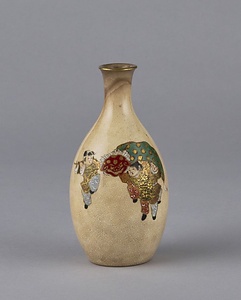 童子獅子舞文徳利