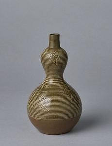 三島手瓢形徳利