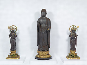 木造　薬師三尊像