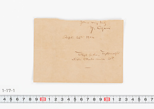 小泉八雲　八雲最後の署名