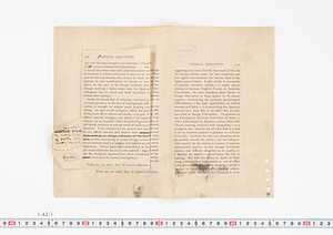 小泉八雲著『日本一つの試論』の校正