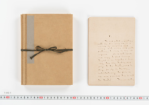 小泉八雲　自筆草稿「In a Jananese Hospital」