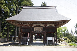 長徳寺千手観音堂仁王門