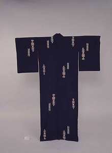 シボ紋縫取お召