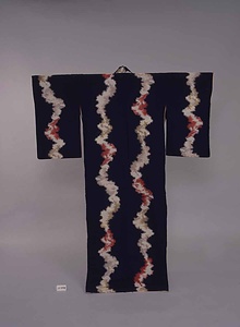 シボ紋縫取お召