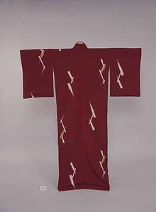 シボ紋縫取お召