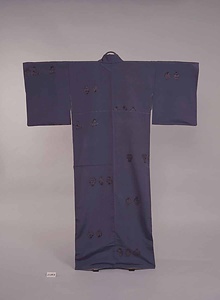 シボ紋縫取お召