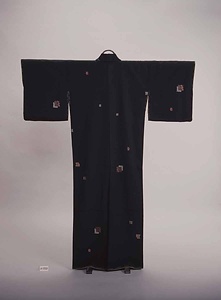 シボ紋縫取お召