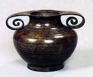 流水形組合せ花瓶