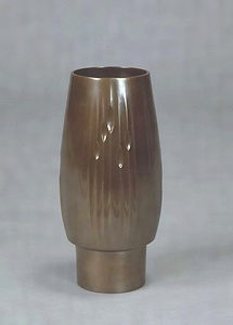 鋳銅花瓶「茂」