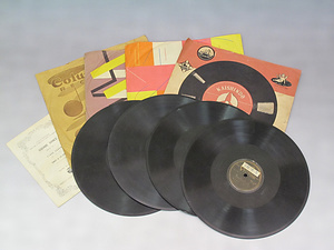 SPレコード（ラジオ体操・行進曲など）