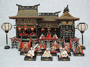 御殿飾り雛人形（揃）