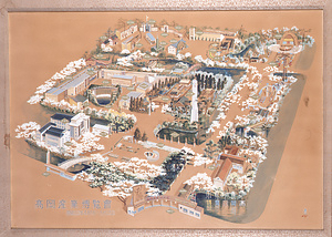 高岡産業博覧会会場鳥瞰図