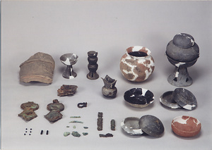 朝日長山古墳出土品