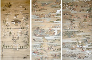 牛原香椎宮縁起絵