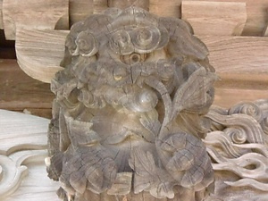 普済寺本堂外部彫刻