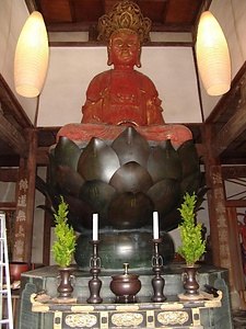 長崎晧台寺の大仏（毘盧舎那仏坐像及び基台）