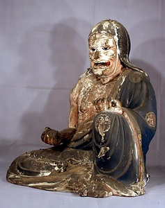 木造奪衣婆坐像