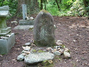 大荒沢の草木塔