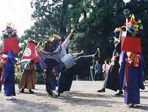 阿寺の獅子舞