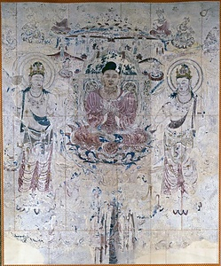 鈴木空如筆法隆寺金堂壁画模写及び下絵