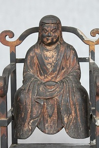 木造達磨大師坐像