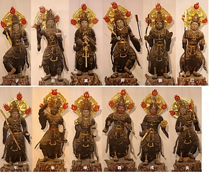 木造十二神将立像（旧浄土寺伝来)