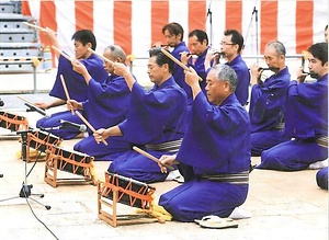 長崎くんち奉納音曲（シャギリ）