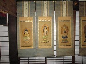 刺繍西国三十三観音札所観音菩薩画像