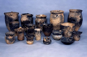 中島遺跡出土の縄文土器78点