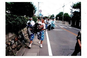 板柳町文化財指定第18号　民俗文化財　海童神社神輿渡御