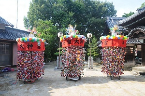 堤通手永御田扇祭り