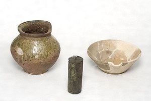 大椋神社経塚出土品