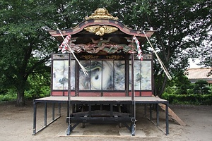 葉鹿上町の屋台<BR/>（旧名称　山車（葉鹿上町））