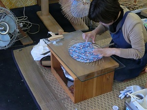 日永うちわの製作技術
