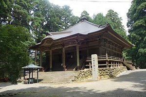 箟峯寺観音堂、白山堂、仁王門