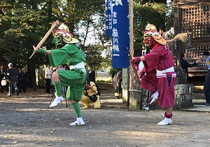 琴路神社の神幸祭行事