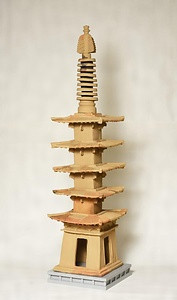 愛名宮地遺跡出土瓦塔