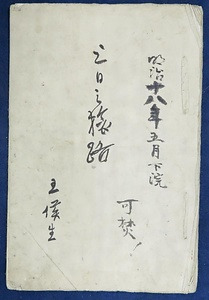 入澤達吉関係資料（日記類）