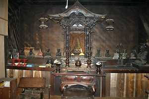 荒井原十王堂内の什物