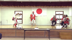 西阿木名集落における伝統芸能群