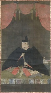 絹本著色 束帯天神像