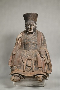 木造　伽藍神像