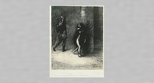 ｢ギュスターヴ･フロベールに｣(｢聖アントワーヌの誘惑｣第二集) Ⅰ.聖アントワーヌ:…その顔を覆い隠す長い髪の毛を透かし見た時、私はそれがアンモナリヤだと思いこんだのだ