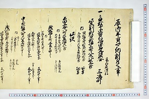 (問屋場0187）辰年御年貢可納割付之事
