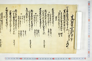 (問屋場0203）亥御年貢可納割付之事
